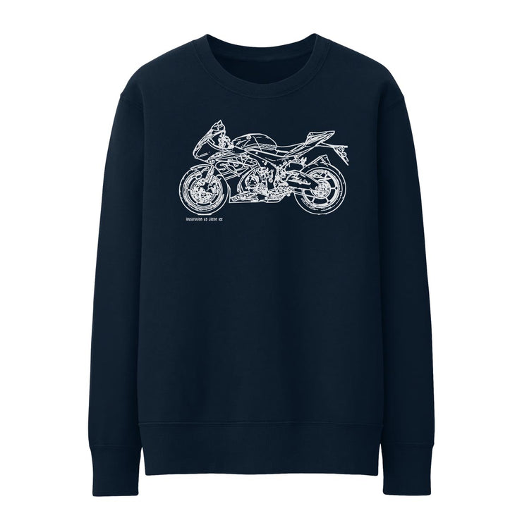 JL Illustration For A Suzuki GSXR 1000 R 2017 Motorbike Fan Jumper