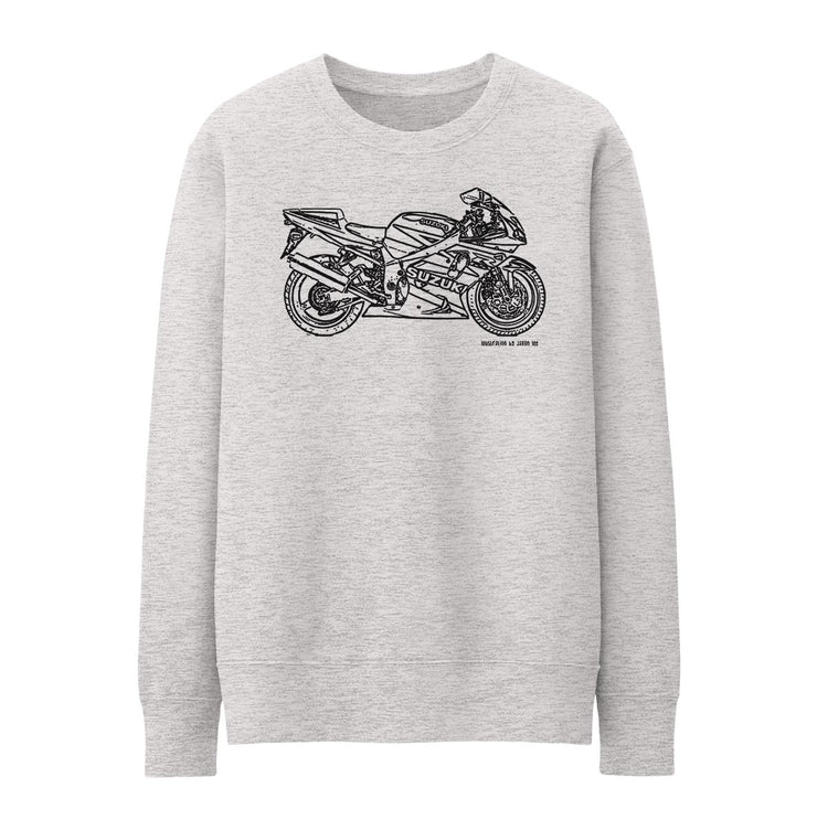 JL Illustration For A Suzuki GSXR 750 2003 Motorbike Fan Jumper