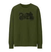 JL Illustration For A Suzuki GSXR 750 2006 Motorbike Fan Jumper