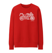 JL Illustration For A Suzuki GSXR 750 2006 Motorbike Fan Jumper