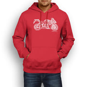 JL Illustration For A Suzuki GSXR 750 2006 Motorbike Fan Hoodie