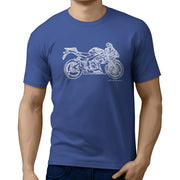 JL Illustration For A Suzuki GSXR 750 2006 Motorbike Fan T-shirt