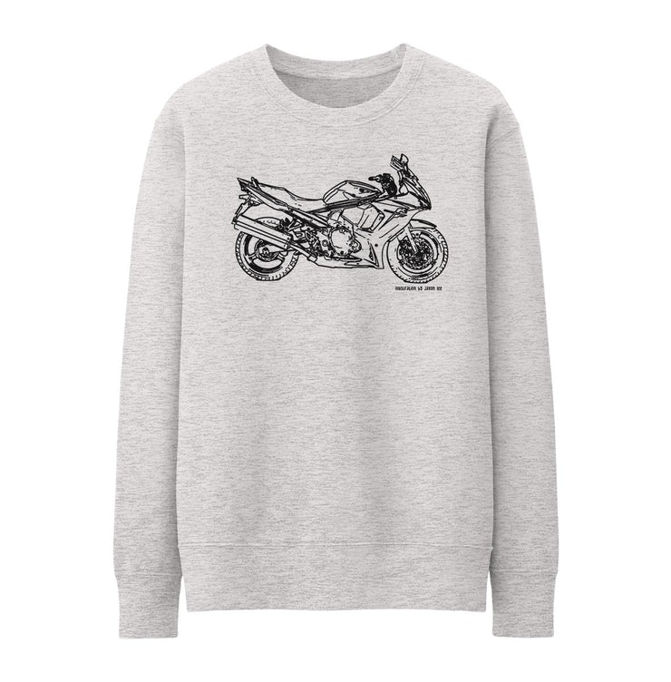 JL Illustration For A Suzuki GSX 650FA 2014 Motorbike Fan Jumper