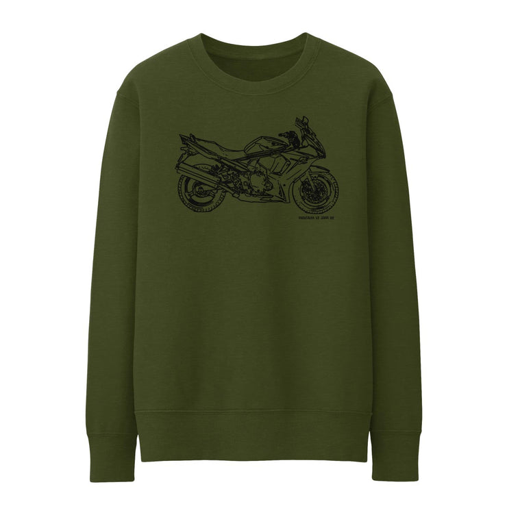 JL Illustration For A Suzuki GSX 650FA 2014 Motorbike Fan Jumper