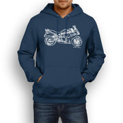 JL Illustration For A Suzuki GSX 650FA 2014 Motorbike Fan Hoodie