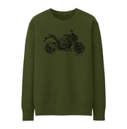 JL Illustration For A Suzuki GSX S750Z 2018 Motorbike Fan Jumper