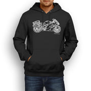 JL Illustration For A Suzuki Hayabusa GSX 1300R Motorbike Fan Hoodie