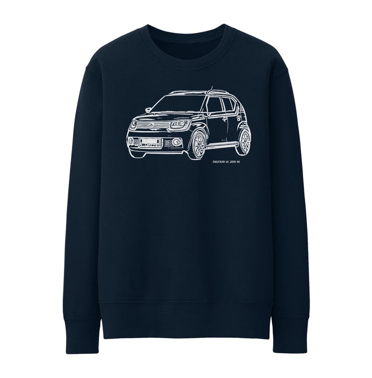 JL Illustration For A Suzuki Ingis SZ5 Motorcar Fan Jumper