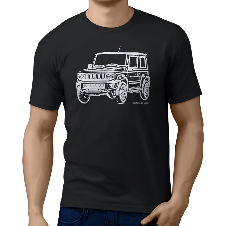 JL Illustration For A Suzuki Jimny SZ5 Motorcar Fan T-shirt