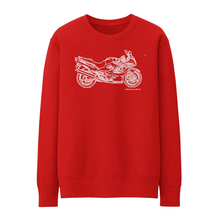 JL Illustration For A Suzuki Katana GSX 600F 2007 Motorbike Fan Jumper