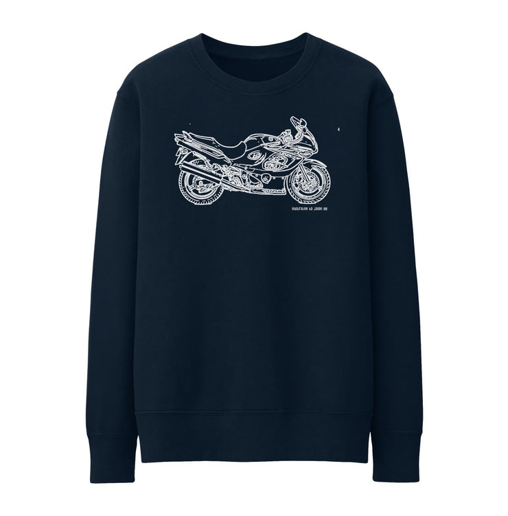 JL Illustration For A Suzuki Katana GSX 600F 2007 Motorbike Fan Jumper