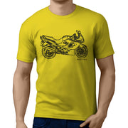 JL Illustration For A Suzuki Katana GSX 750F 2007 Motorbike Fan T-shirt