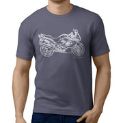 JL Illustration For A Suzuki Katana GSX 750F 2007 Motorbike Fan T-shirt