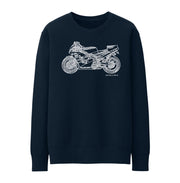 JL Illustration For A Suzuki RGV 250 Motorbike Fan Jumper