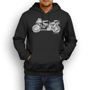 JL Illustration For A Suzuki RGV 250 Motorbike Fan Hoodie