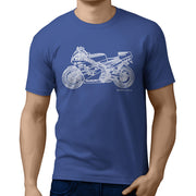 JL Illustration For A Suzuki RGV 250 Motorbike Fan T-shirt