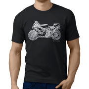 JL Illustration For A Suzuki RGV 250 Motorbike Fan T-shirt