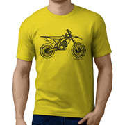 JL Illustration For A Suzuki RMZ 250 2014 Motorbike Fan T-shirt