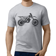 JL Illustration For A Suzuki RMZ 450 2016 Motorbike Fan T-shirt