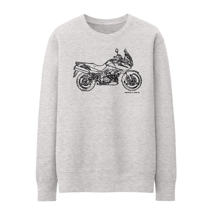 JL Illustration For A Suzuki V Strom 1000 2012 Motorbike Fan Jumper