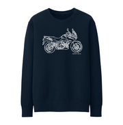 JL Illustration For A Suzuki V Strom 1000 2012 Motorbike Fan Jumper