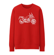 JL Illustration For A Suzuki V Strom 1000 2018 Motorbike Fan Jumper