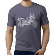 JL Illustration For A Suzuki V Strom 1000 ABS Adventure 2015 Motorbike Fan T-shi