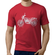 JL Illustration For A VanVan 2017 Motorbike Fan T-shirt