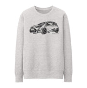 JL Illustration For A Toyota Yaris GRMN Motorcar Fan Jumper