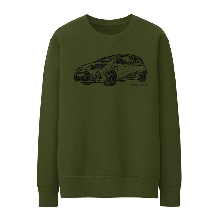 JL Illustration For A Toyota Yaris GRMN Motorcar Fan Jumper