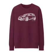 JL Illustration For A Toyota Yaris GRMN Motorcar Fan Jumper