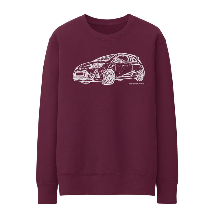 JL Illustration For A Toyota Yaris GRMN Motorcar Fan Jumper