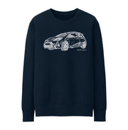 JL Illustration For A Toyota Yaris GRMN Motorcar Fan Jumper