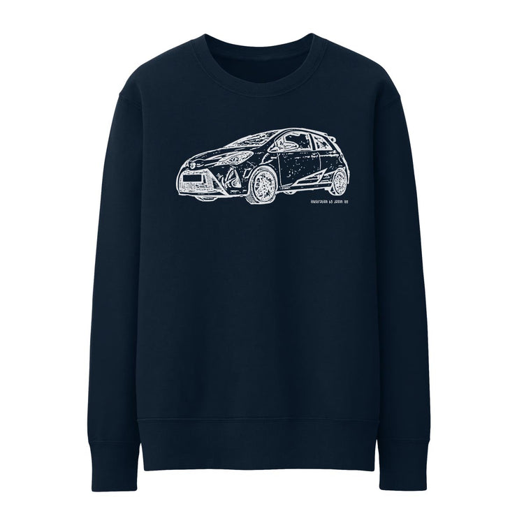 JL Illustration For A Toyota Yaris GRMN Motorcar Fan Jumper