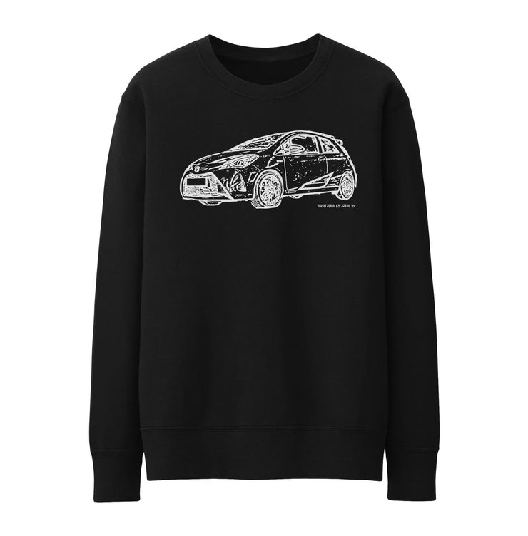 JL Illustration For A Toyota Yaris GRMN Motorcar Fan Jumper
