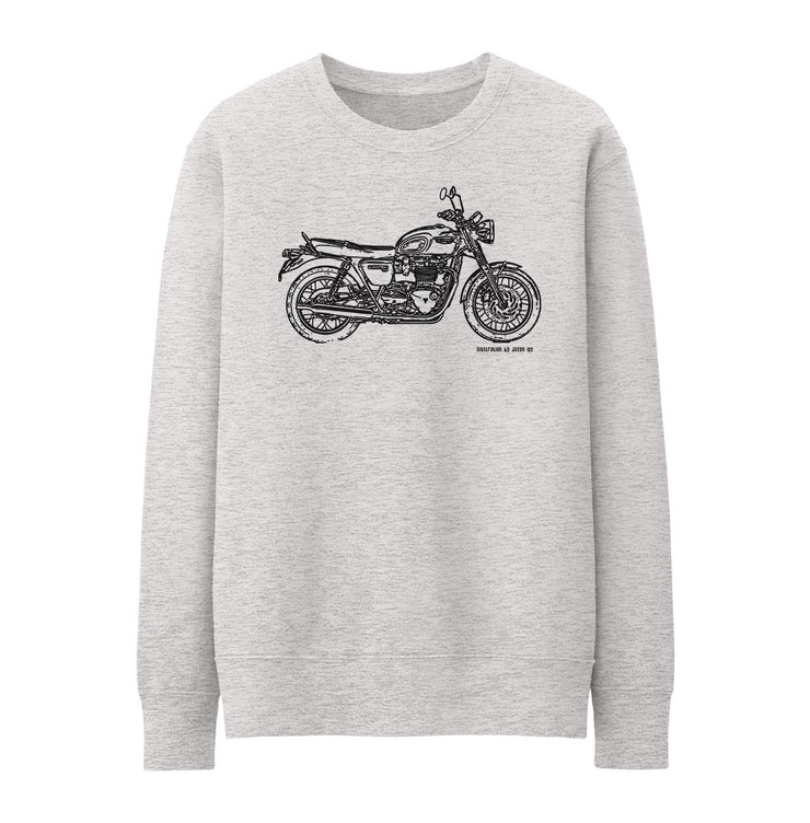 JL Art Jumper aimed at fans of Triumph Bonneville T120 Motorbike