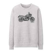 JL Art Jumper aimed at fans of Triumph Bonneville T120 Black Motorbike