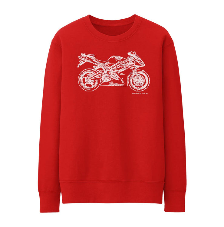 JL Art Jumper aimed at fans of Triumph Daytona 675 Motorbike