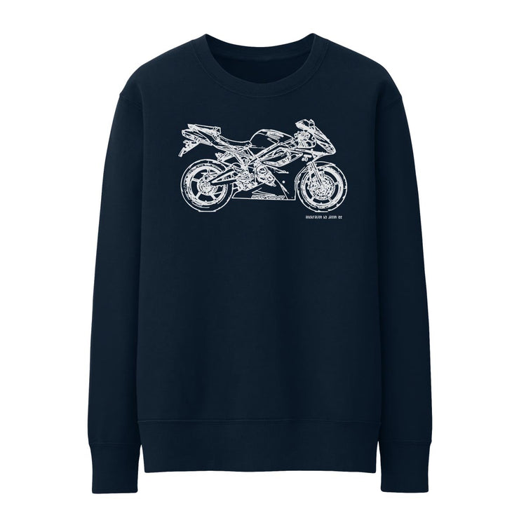 JL Art Jumper aimed at fans of Triumph Daytona 675 Motorbike