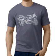 JL Art Tee aimed at fans of Triumph Daytona 995i Motorbike