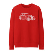 JL Illustration For A Triumph Renown 1952 Motorcar Fan Jumper