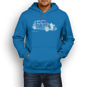 JL Illustration For A Triumph Renown 1952 Motorcar Fan Hoodie