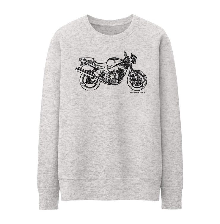 JL Illustration For A Triumph Speed Four Motorbike Fan Jumper