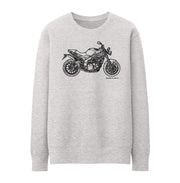 JL Illustration For A Triumph Speed Triple Motorbike Fan Jumper