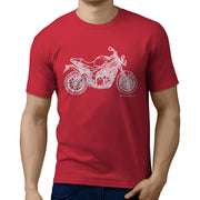 JL Illustration For A Triumph Speed Triple Motorbike Fan T-shirt