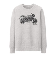 JL Illustration For A Triumph Speed Triple 2015 Motorbike Fan Jumper