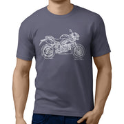 JL Illustration For A Triumph Speed Triple 2015 Motorbike Fan T-shirt