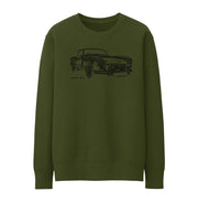 JL Illustration For A Triumph Spitfire Mk2 1965 Motorcar Fan Jumper
