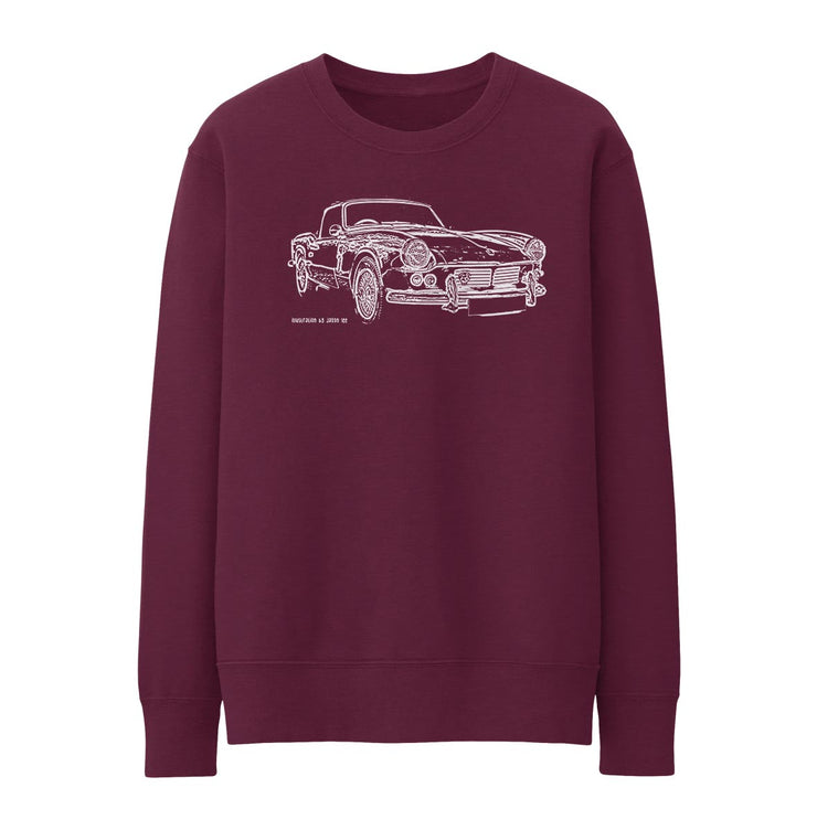 JL Illustration For A Triumph Spitfire Mk2 1965 Motorcar Fan Jumper