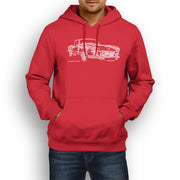 JL Illustration For A Triumph Spitfire Mk2 1965 Motorcar Fan Hoodie